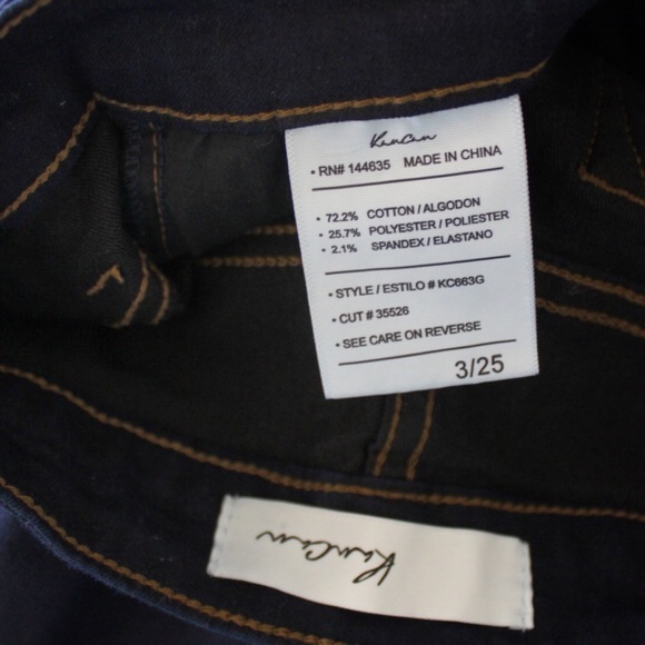 KanCan NWOT Dark Skinny Jeans 25 0 - Picture 10 of 11